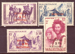 Mauritania 1941 Y.T.119/22 **/*/MNH/MH VF/F - Nuevos
