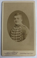 CDV De 1881 - Portrait Soldat Armée Française - Photographe Pierre Petit Paris Place Cadet - Guerre, Militaire
