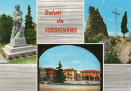 CARTOLINA ITALIA 1976 BOLOGNA TOSSIGNANO SALUTI VEDUTINE Italy Postcard ITALIEN Ansichtskarten - Bologna