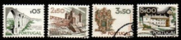 PORTUGAL    -   1973.    Y&T N° 1192 à 1195 Oblitérés.    Vues Et Monuments - Usado