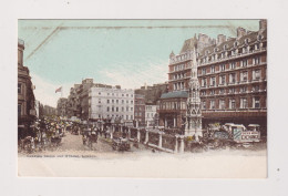 ENGLAND - London Charing Cross And Strand Unused Vintage Postcard - Autres & Non Classés