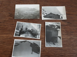 09 Lot De 10 Photos 6X 4 Cm Sur Ariège Et Andorre 1930 - Autres & Non Classés