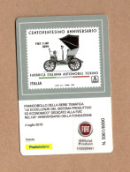 ITALIA  :  Tessera Filatelica -120° Della Fondazione Della FIAT - 4.07.2019 - Tessere Filateliche
