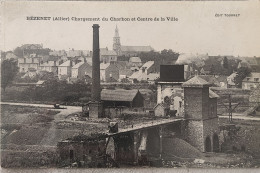 Bezenet Chargement Du Charbon Et Centre Ville - Commentry
