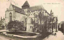 22 - Dinan - Eglise Saint Malo - Animée - Oblitération Ronde De 1934 - CPA - Voir Scans Recto-Verso - Dinan
