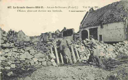62 - Ablain Saint Nazaire - Officiers Observant Derrière Une Barricade - Militaria - Ecrite En 1920 - CPA - Voir Scans R - Andere & Zonder Classificatie