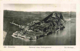 Gibraltar - General View - Vista General - Vue Générale Aérienne - Carte Dentelée - CPSM Format CPA - Voir Scans Recto-V - Gibilterra