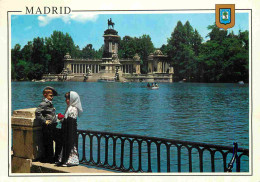 Espagne - Espana - Madrid - Estanque Del Retiro Y Parejita Tipica - Etang Du Retire Et Couple Typique - Enfants - CPM -  - Madrid