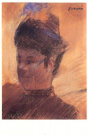 Art - Peinture - Jean Louis Forain - Portrait De Jeune Femme - Musée Des Beaux Arts Agen - CPM - Carte Neuve - Voir Scan - Malerei & Gemälde