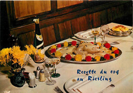 Recettes De Cuisine - Coq Au Riesling - Carte Neuve - Gastronomie - CPM - Voir Scans Recto-Verso - Recettes (cuisine)