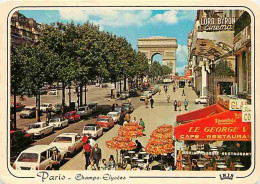 Automobiles - Paris - L'Arc De Triomphe Vu Des Champs Elysées - CPM - Voir Scans Recto-Verso - Toerisme