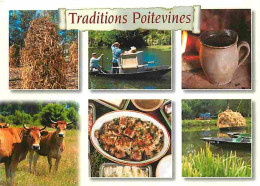 86 - Poitou - Traditions Poitevines - Multivues - Vaches - CPM - Voir Scans Recto-Verso - Autres & Non Classés