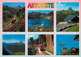 64 - Artouste - Multivues - Le Petit Train Touristique - Téléphérique - CPM - Voir Scans Recto-Verso - Other & Unclassified