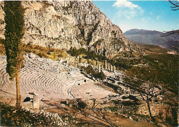 Grèce - Delphes - Delphi - Le Théâtre Et Le Temple D' Apollon - Carte Neuve - CPM - Voir Scans Recto-Verso - Griekenland