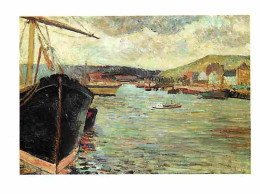 Art - Peinture - Paul Gauguin - Le Port De Rouen - Carte Neuve - CPM - Voir Scans Recto-Verso - Peintures & Tableaux