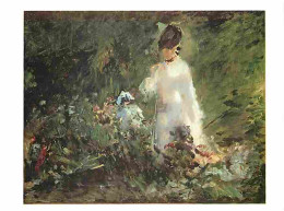 Art - Peinture - Edouard Manet - Jeune Femme Dans Les Fleurs - CPM - Voir Scans Recto-Verso - Paintings
