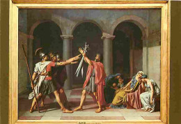 Art - Peinture - Jacques Louis David - Le Serment Des Horaces - CPM - Voir Scans Recto-Verso - Peintures & Tableaux