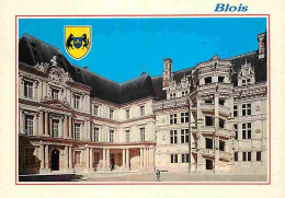 41 - Blois - Le Château - Aile Gaston D'Orléans Réalisée De 1635 à 1638 Par Mansart - Aile Et Escalier François 1er - Bl - Blois