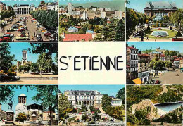 42 - Saint-Etienne - Multivues - Automobiles - CPM - Voir Scans Recto-Verso - Saint Etienne