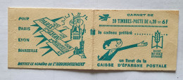 Ancien Carnet De Timbres Vide France Poste Caisse Nationale D'Epargne - Alte : 1906-1965