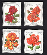 2031816803 1980 SCOTT 525 528 (XX)  POSTFRIS MINT NEVER HINGED - ROSAFARI 1979 4TH WORLD ROSE CONVENTION PRETORIA - Unused Stamps