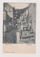 ENGLAND - Clovelly High Street Unused Vintage Postcard - Clovelly