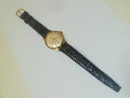 Vintage Authentic Mauthe Watch Mechanical 19 Rubis Gold Plated (Not Working) - Horloge: Antiek