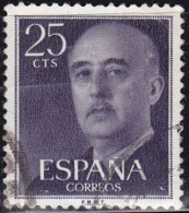 1955 - 1956 - ESPAÑA - GENERAL FRANCO - EDIFIL 1146 - Oblitérés