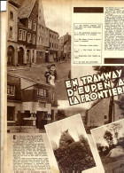 «En Tramway D’EUPEN à La Frontière» Article De 2 Pages (9 Photos) Dans « A-Z » Hebdomadaire Illustrée N° 31 (20/10/1935 - Bélgica
