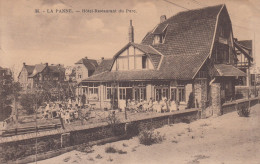La Panne - Hôtel-Restaurant Du Parc - Edit Henri Georges N°36 - De Panne