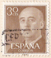 1955 - 1956 - ESPAÑA - GENERAL FRANCO - EDIFIL 1147 - Oblitérés