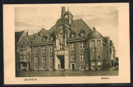 AK Buxtehude, Strassenpartie Am Rathaus  - Buxtehude