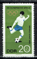 Jeux Olympiques De Mexico : Football - Unused Stamps