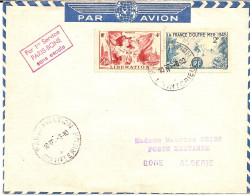 1I10 --- PARIS AVIATION 1er Servive Paris-Bône - Mechanical Postmarks (Other)