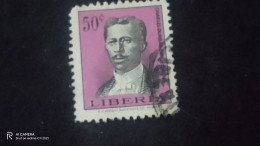 LİBERİA-          50   CENT               USED - Liberia