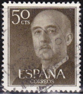 1955 - 1956 - ESPAÑA - GENERAL FRANCO - EDIFIL 1149 - Used Stamps