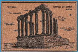 Évora - Ruínas Romanas, Templo De Diana -|- Feito Em Cortiça/ Made In Cork/ Fabriqué En Liège - Evora