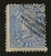 Queensland    .   SG    .   137b  (2 Scans)  Queensband .   O      .     Cancelled - Used Stamps