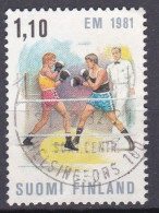 European Boxing Championships - 1981 - Used Stamps