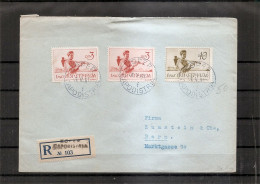 Trieste Yougoslave ( Lettre Recommandée En Premier Jour De 1951 De Capodistria  Vers La Suisse à Voir) - Storia Postale