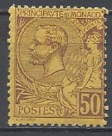 MÓNACO, 1891/4 - Ongebruikt