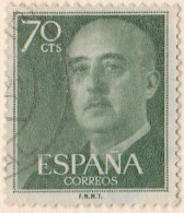 1955 - 1956 - ESPAÑA - GENERAL FRANCO - EDIFIL 1151 - Used Stamps