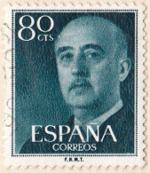 1955 - 1956 - ESPAÑA - GENERAL FRANCO - EDIFIL 1152 - Oblitérés