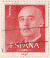 1955 - 1956 - ESPAÑA - GENERAL FRANCO - EDIFIL 1153 - Oblitérés