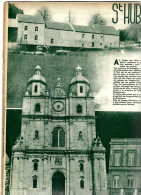 «SAINT - HUBERT» Article De 2 Pages (5 Photos) Dans « A-Z » Hebdomadaire Illustrée N° 47 (10/02/1935) - België