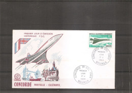 Concorde ( FDC De Nouvelle -Calédonie De 1969 à Voir) - Concorde