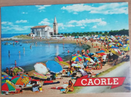 CARTOLINA ITALIA VENEZIA CAORLE SPIAGGIA LEVANTE Italy Postcard ITALIEN AK - Venetië (Venice)