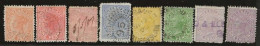 Queensland    .   SG    .   166/171   .   O      .     Cancelled - Used Stamps