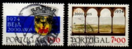 PORTUGAL    -   1974.    Y&T N° 1240  &  1242 Oblitérés.  Ville De Beja - Gebruikt