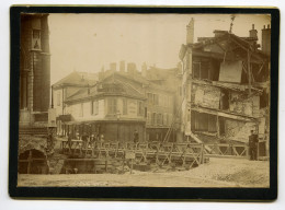 Voiron Catastrophe 1897 Photo Format 16,5x11,5 - Anciennes (Av. 1900)